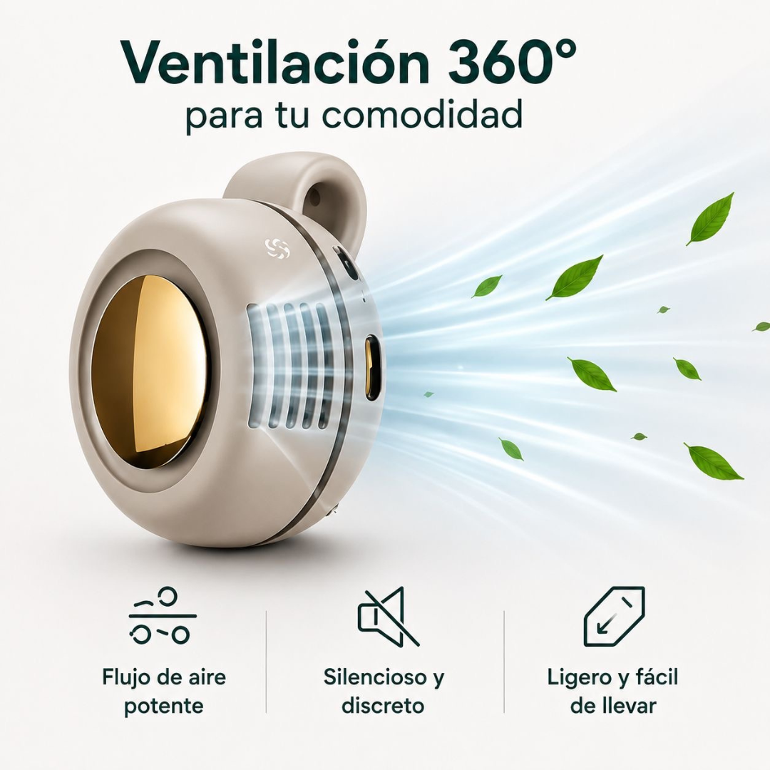 AirClip™ - Ventilador Portátil con Clip
